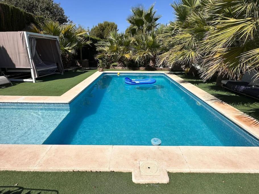 Espectacular Alojamiento Con Piscina En Liria Exterior foto